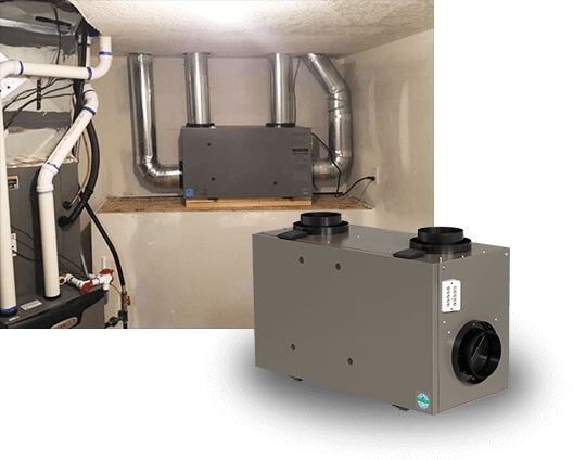 HRV Heat Recovery Ventilator Installation in Centerville, UT - High Country HVAC